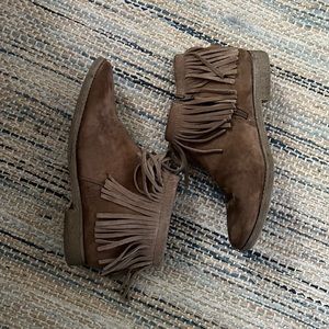 Mossimo Fringe Booties